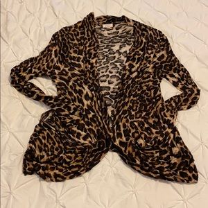 Leopard Cardigan